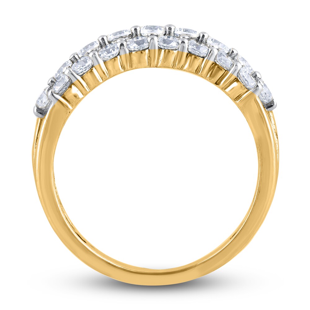 Diamond Anniversary Band 2 ct tw Round 14K Yellow Gold zmXmSqvS