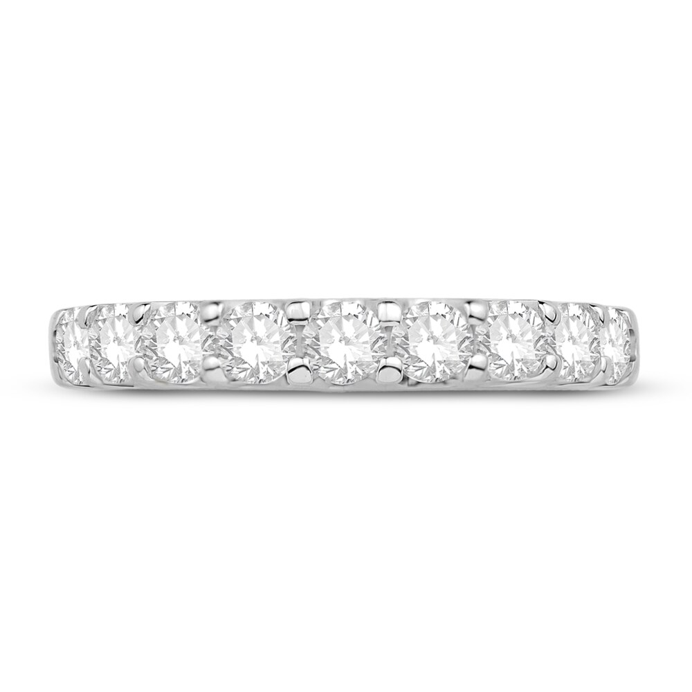 Diamond Anniversary Ring 1 ct tw Round Platinum zqbCmIMS