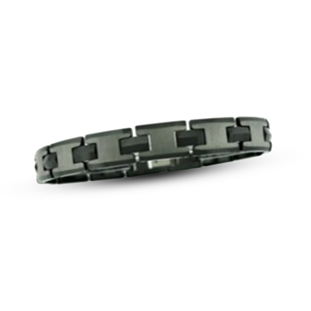Men\'s Link Bracelet Stainless Steel/Tungsten 7X4OKNwS [7X4OKNwS]