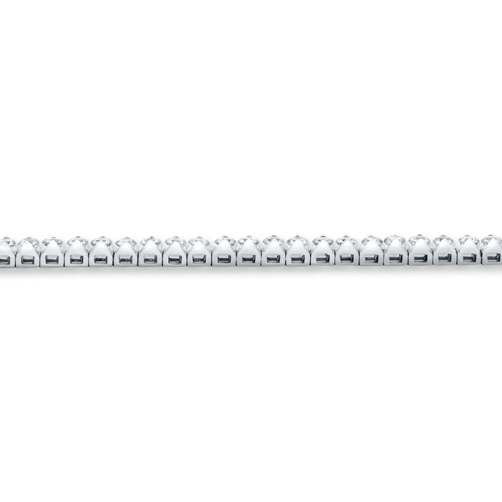 Diamond Bracelet 5 ct tw Round-cut 14K White Gold EvCCZEmW