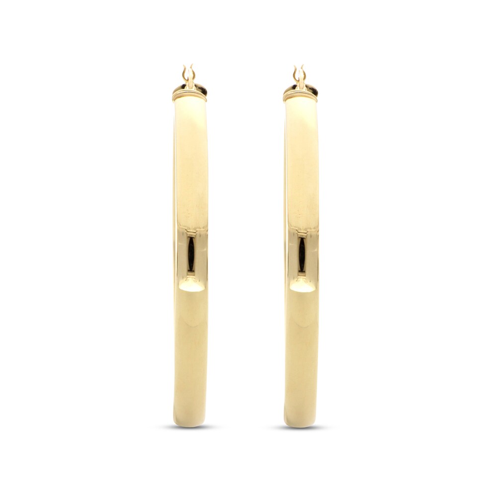 Hoop Earrings 14K Yellow Gold G5hH1MWG