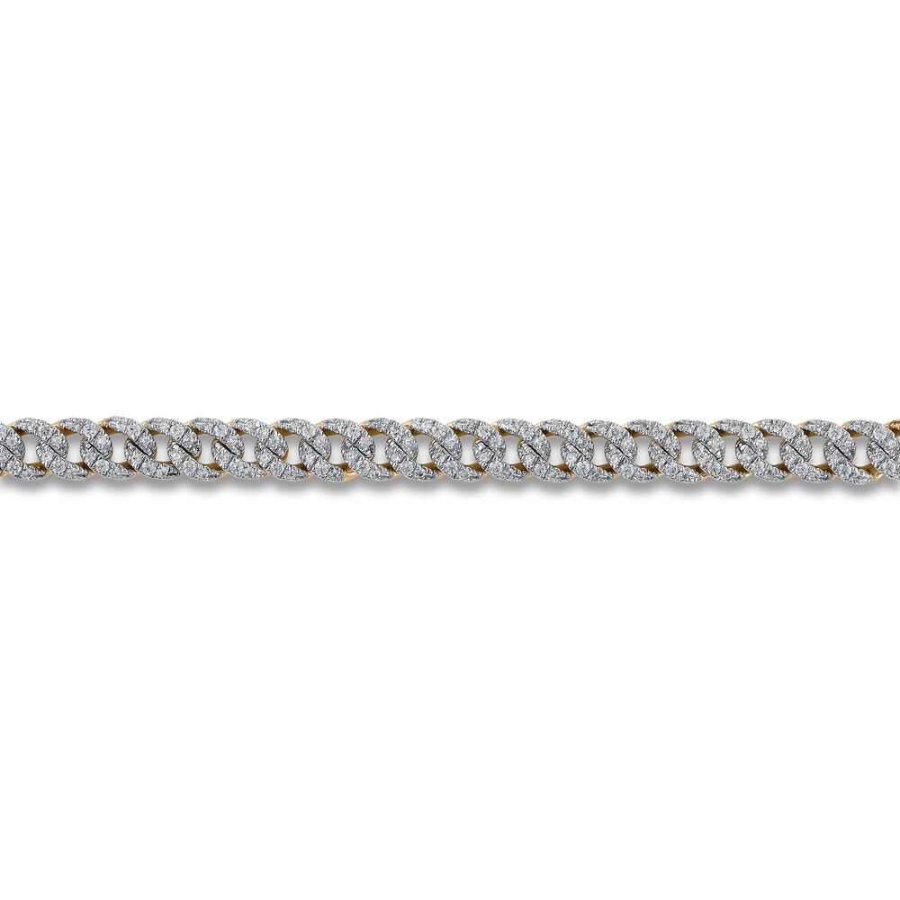 Diamond Bracelet 1/2 ct tw Round 10K Yellow Gold 7\" JGhQKiN9