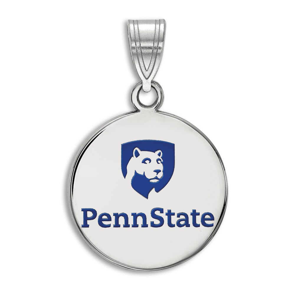 Penn State University Enamel Charm Sterling Silver MdKPRzuJ [MdKPRzuJ]