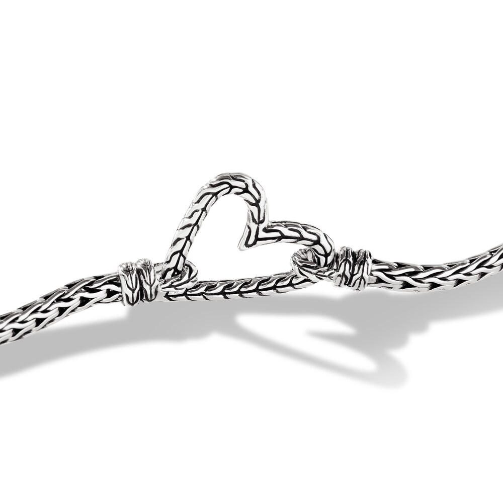 John Hardy Classic Chain Heart Bracelet Sterling Silver Mt0lqE4n