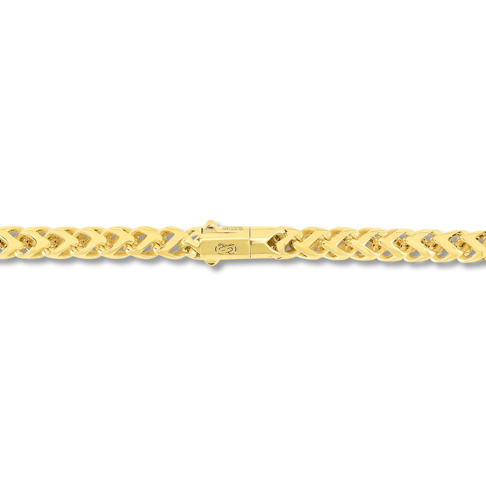 Diamond Rondo Chain Bracelet 5/8 ct tw Round 10K Yellow Gold R2LikCxL