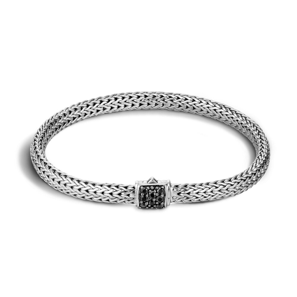 John Hardy Classic Chain 5MM Bracelet in Silver with Gemstone, Small V9MjRfgr