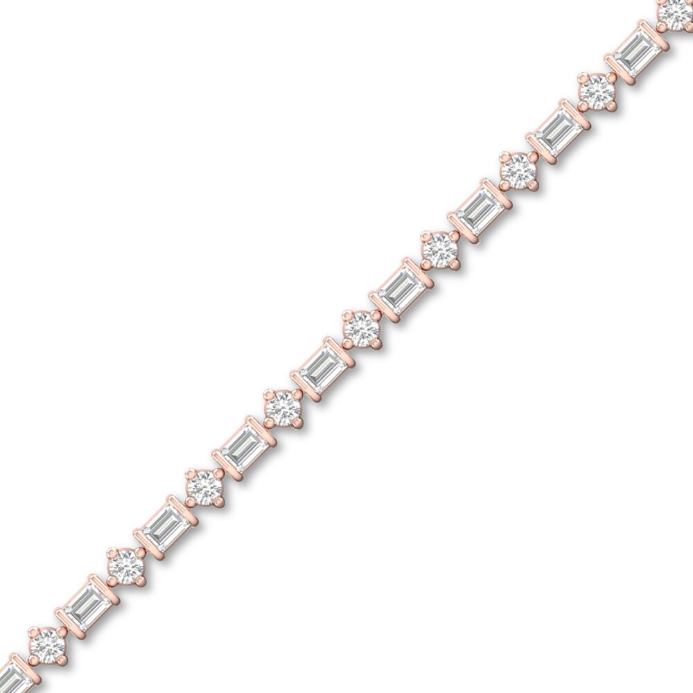 Diamond Bracelet 1/2 ct tw Round 10K Rose Gold VmB0RbcR