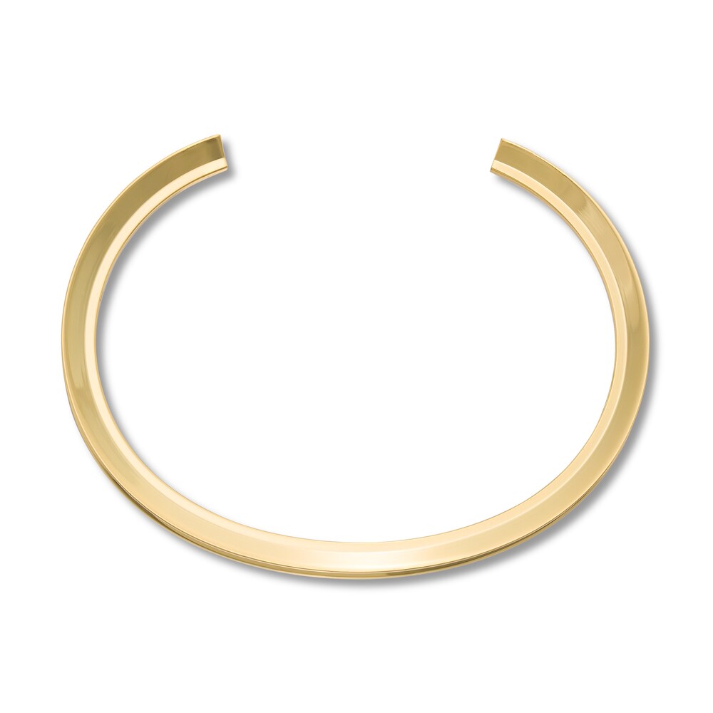 Stella Valle Letter Y Bangle Bracelet 18K Gold-Plated Brass WM9tNUwX