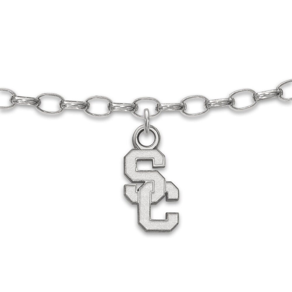 University of Southern California Anklet Sterling Silver 9" XJEN4Ng9