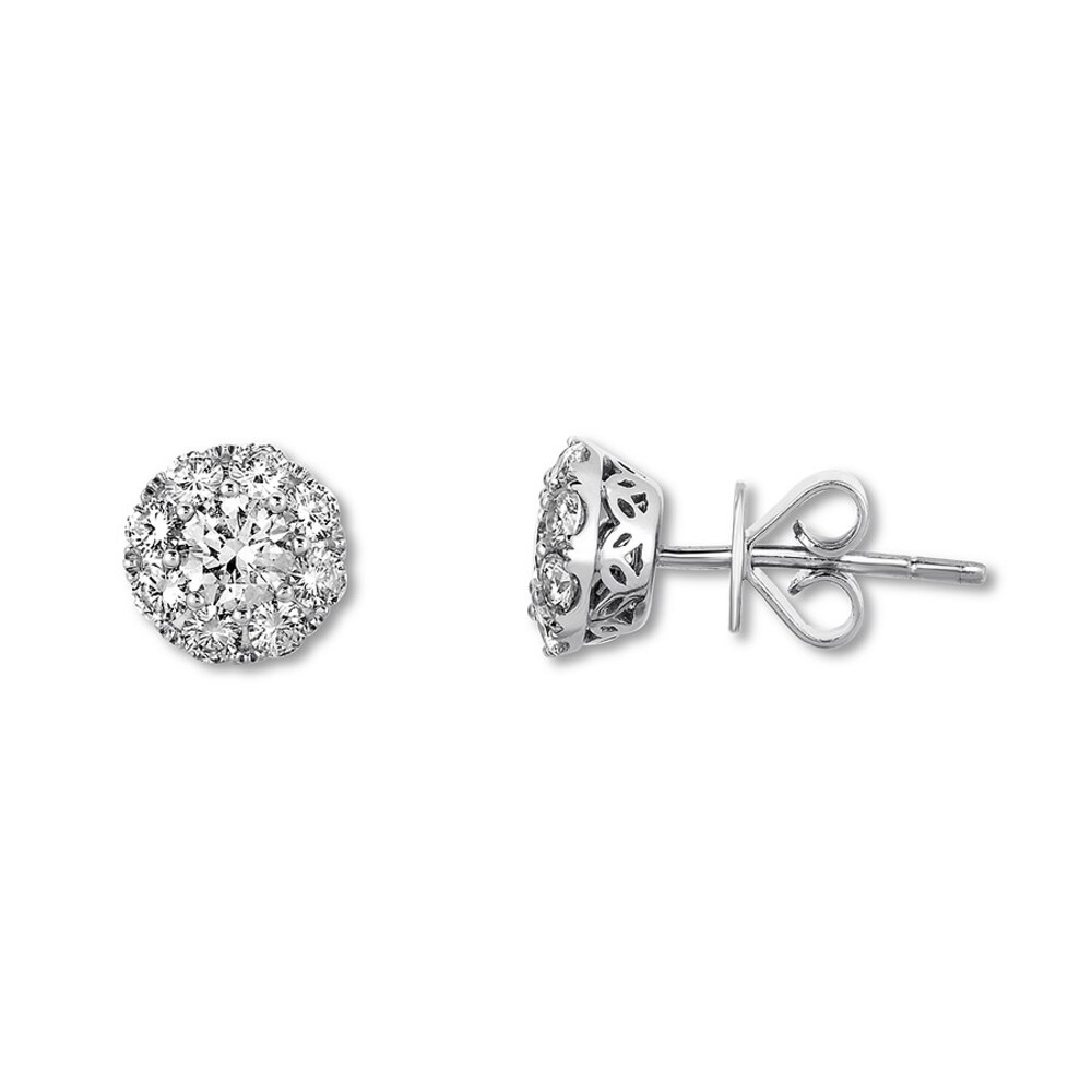 Diamond Earrings 1 carat tw 14K White Gold ZCH2ArJ1 [ZCH2ArJ1]