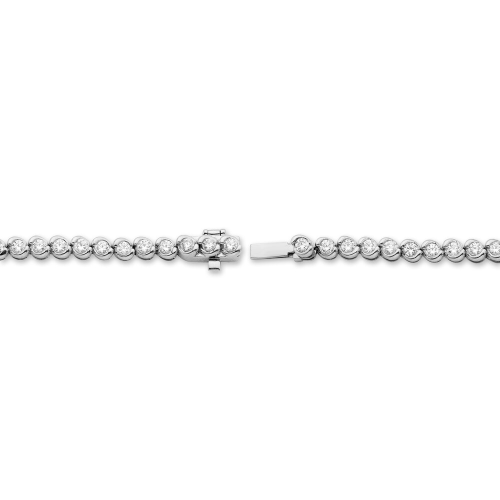 Hearts Desire Diamond Bracelet 2 ct tw Round 18K White Gold Zbdrsfa6