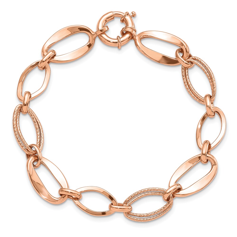 Link Bracelet 10K Rose Gold ciOikGJo