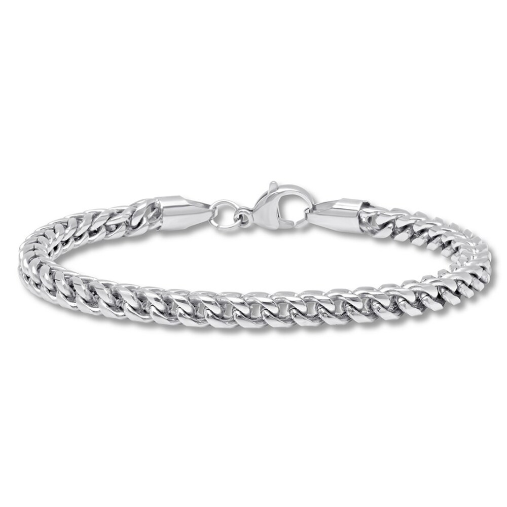 Men\'s Link Chain Bracelet Stainless Steel 8.5\" etbkb6tb