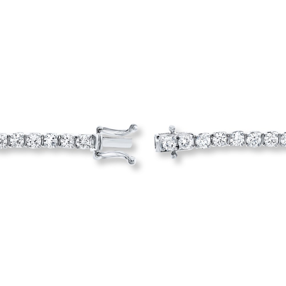 Diamond Bracelet 5 ct tw Round-cut 14K White Gold knhT0B1v