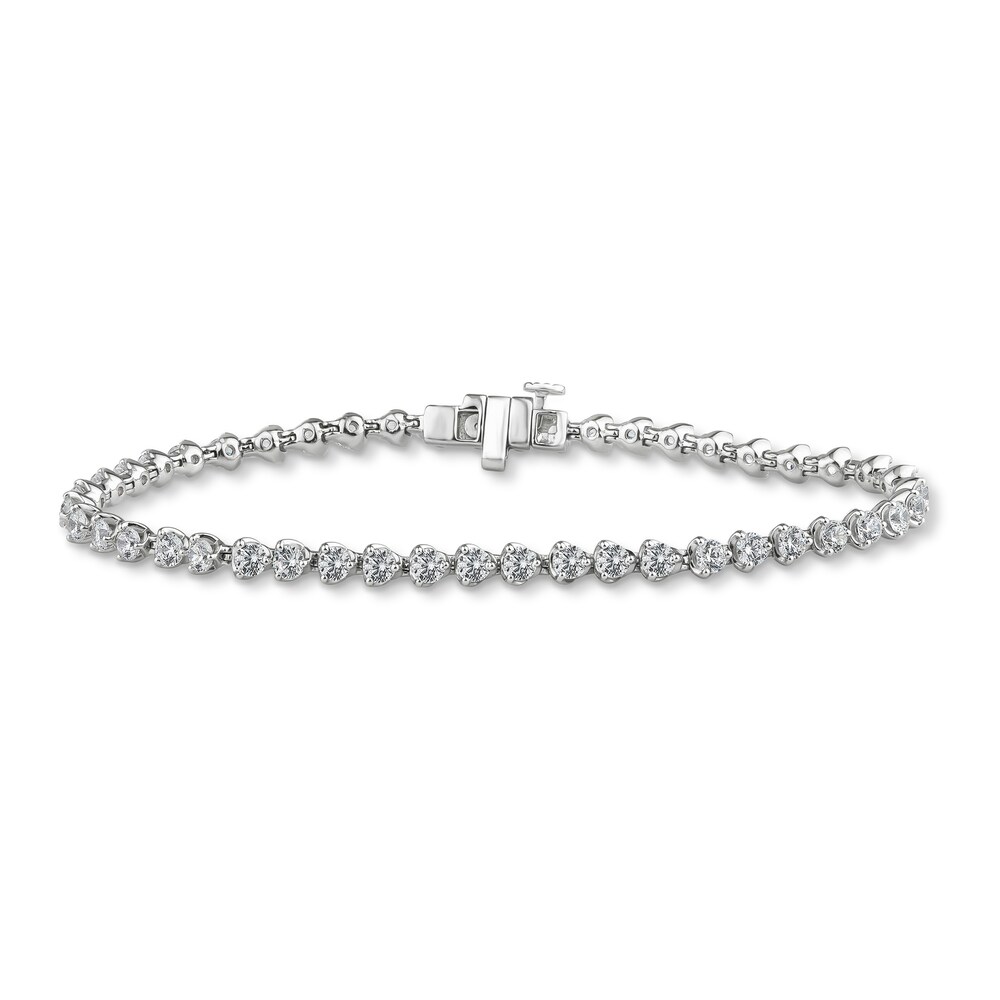 Diamond Tennis Bracelet 5 ct tw Round 14K White Gold tXZ0qCBj [tXZ0qCBj]