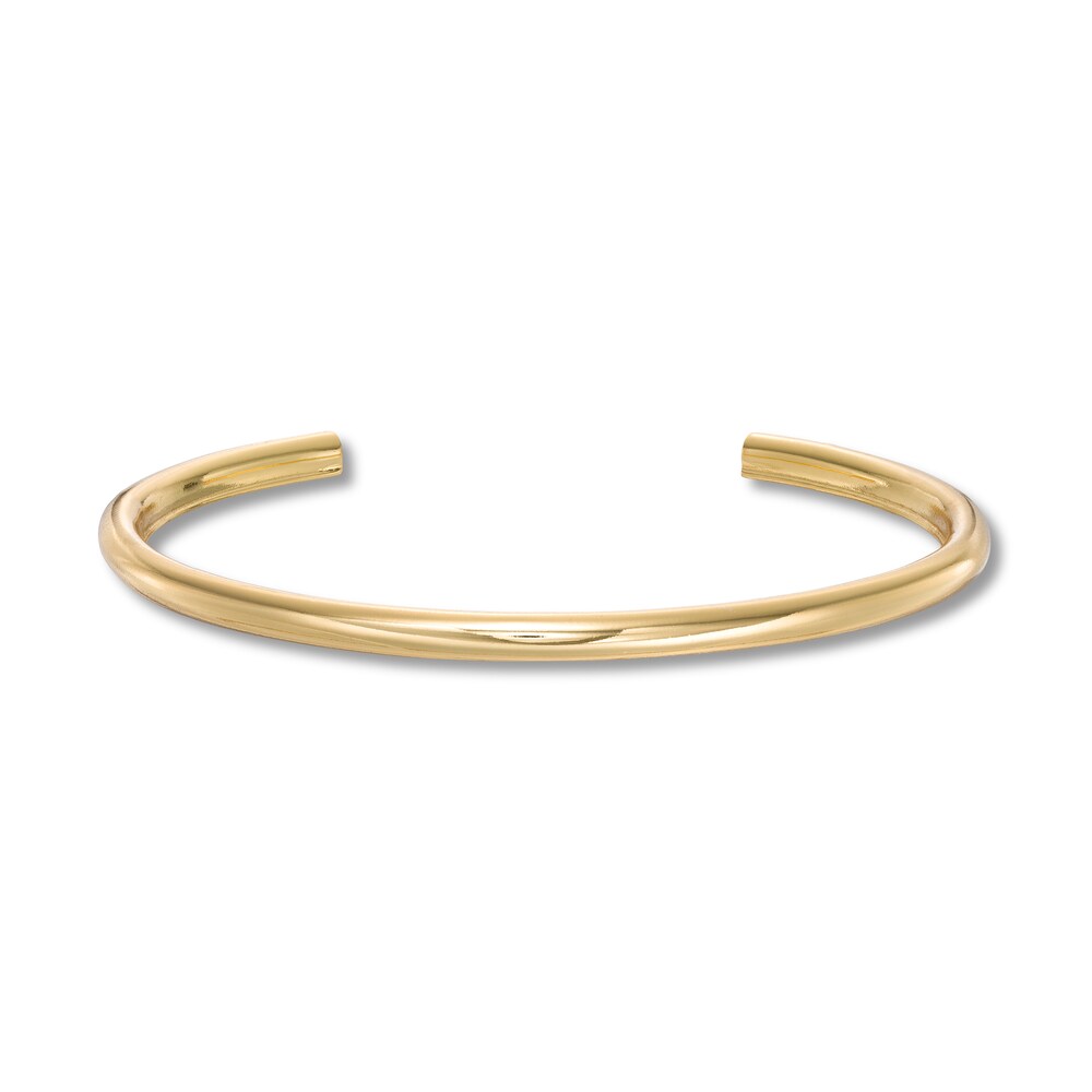 Stella Valle Letter Q Bangle Bracelet 18K Gold-Plated Brass xKZ3oZjh