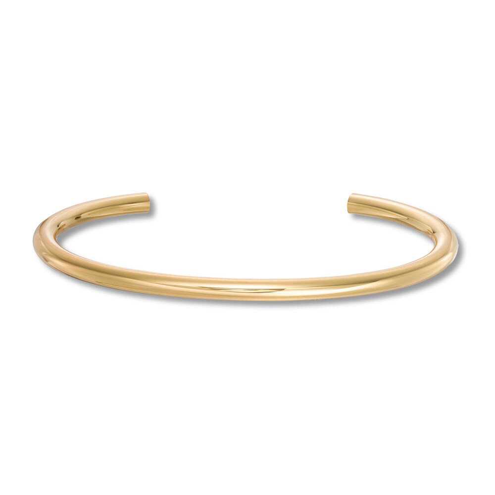 Stella Valle Letter G Bangle Bracelet 18K Gold-Plated Brass xn4D6Y2s