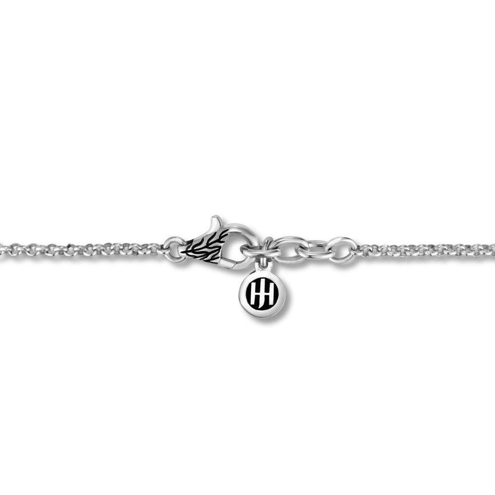 John Hardy Classic Chain Cross Bracelet Sterling Silver, Medium yr0miQH7