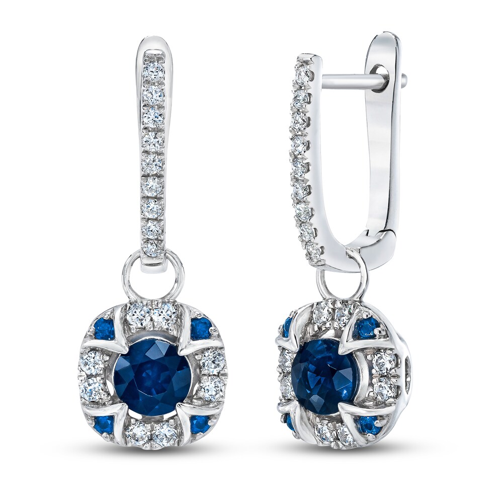 Vera Wang WISH Diamond Dangle Earrings 1/4 ct tw Round 10K White Gold yzzWZbFs [yzzWZbFs]