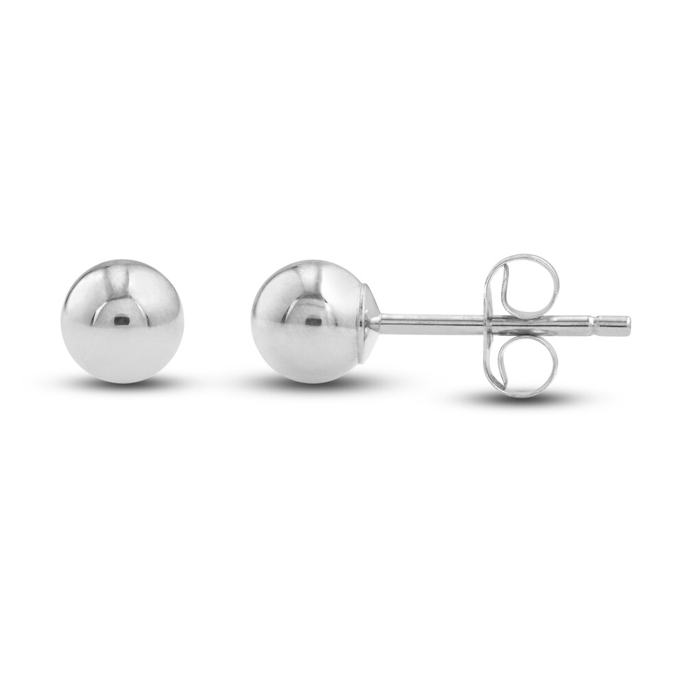 Ball and Hoop Earring Set 14K Yellow Gold zwVPdL1I