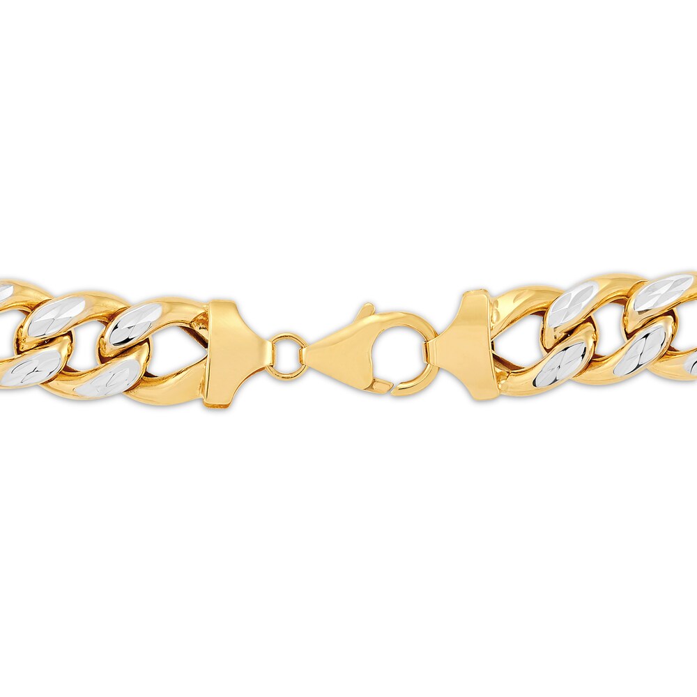 Curb Chain Necklace 10K Yellow Gold 22\" 0ld9VkZ1