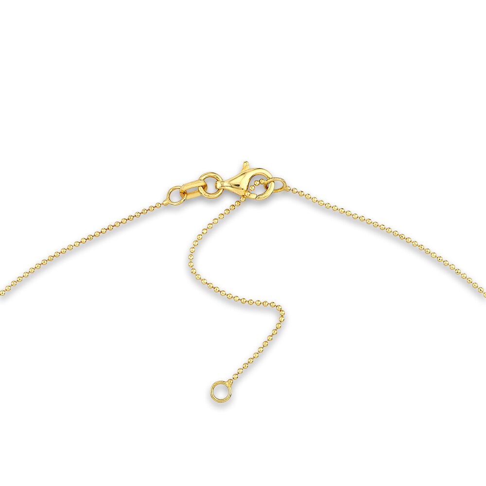 Oval Link Lariat Necklace 14K Yellow Gold 18\" 2tIEQnoy