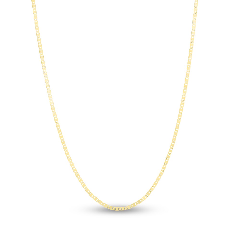 Mariner Chain Necklace 14K Yellow Gold 24\" 3szZGOIa