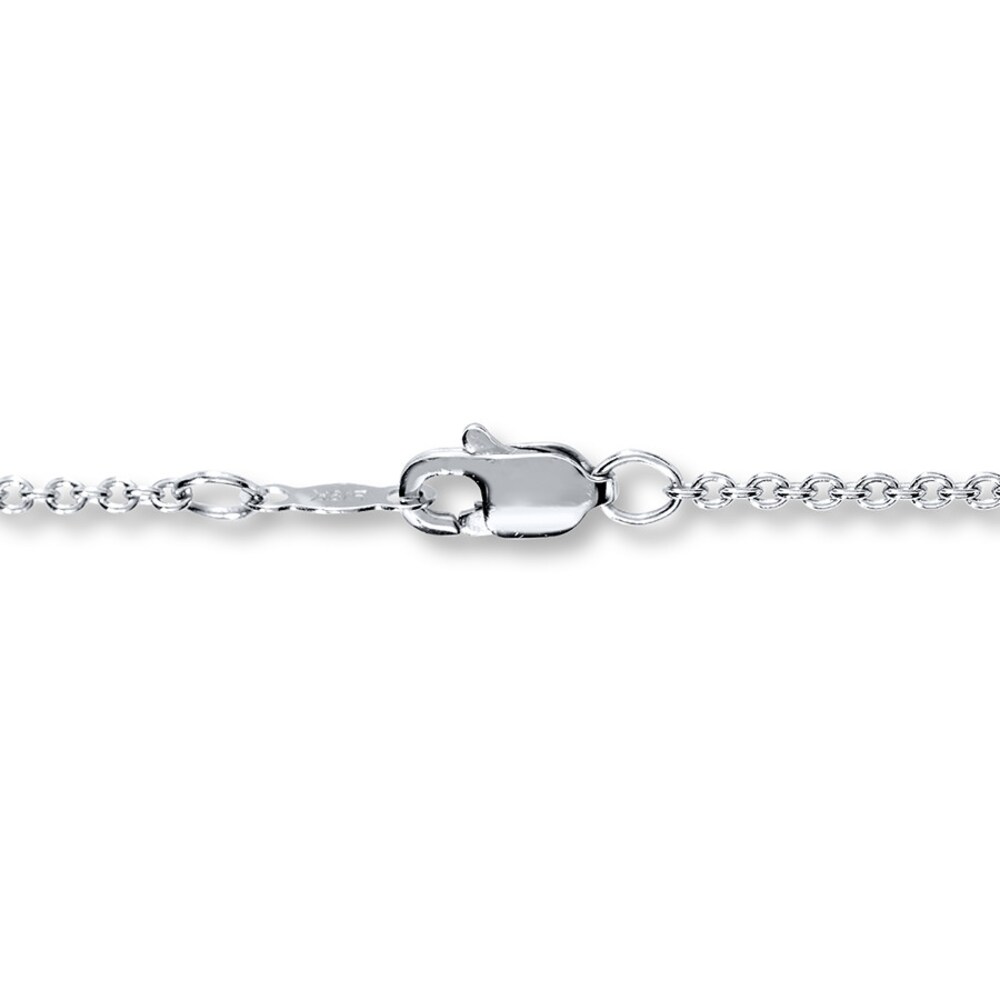 Hearts Desire Necklace 3/4 ct tw Diamonds 18K White Gold 6V7uYusr