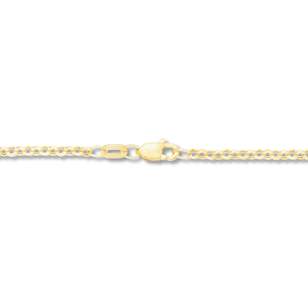 Rolo Chain Necklace 14K Yellow Gold 20\" 6kDsEcmp