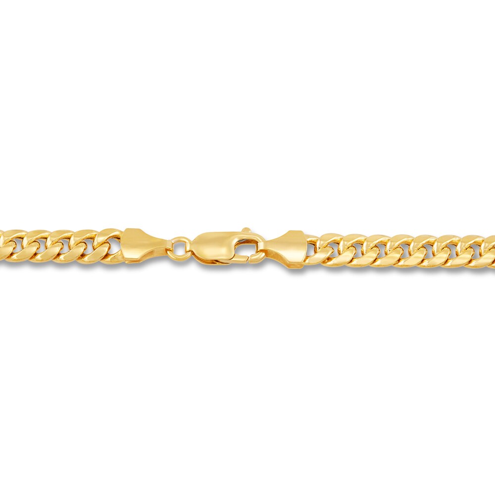 Curb Chain Necklace 10K Yellow Gold 22\" 79VE9pb5