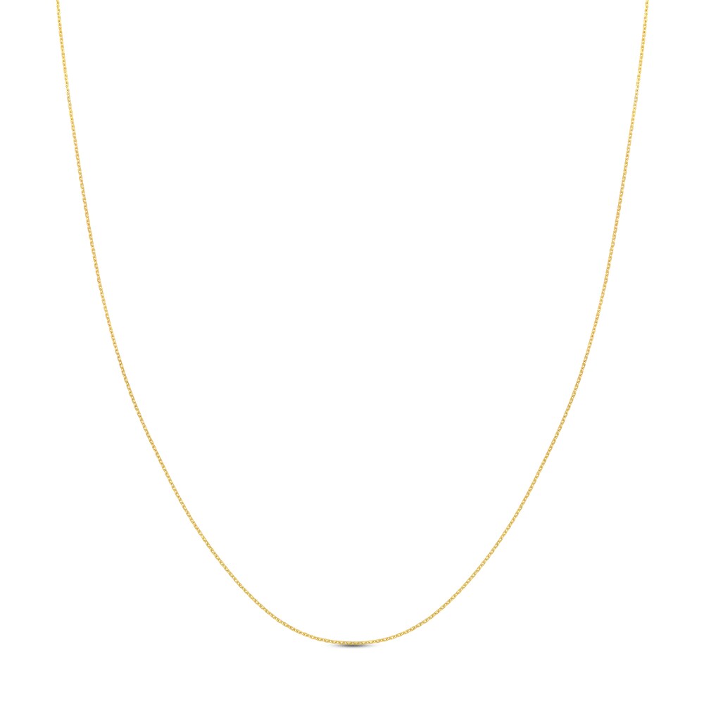 Diamond-Cut Cable Chain Necklace 14K Yellow Gold 20\" 8H0WiSFq