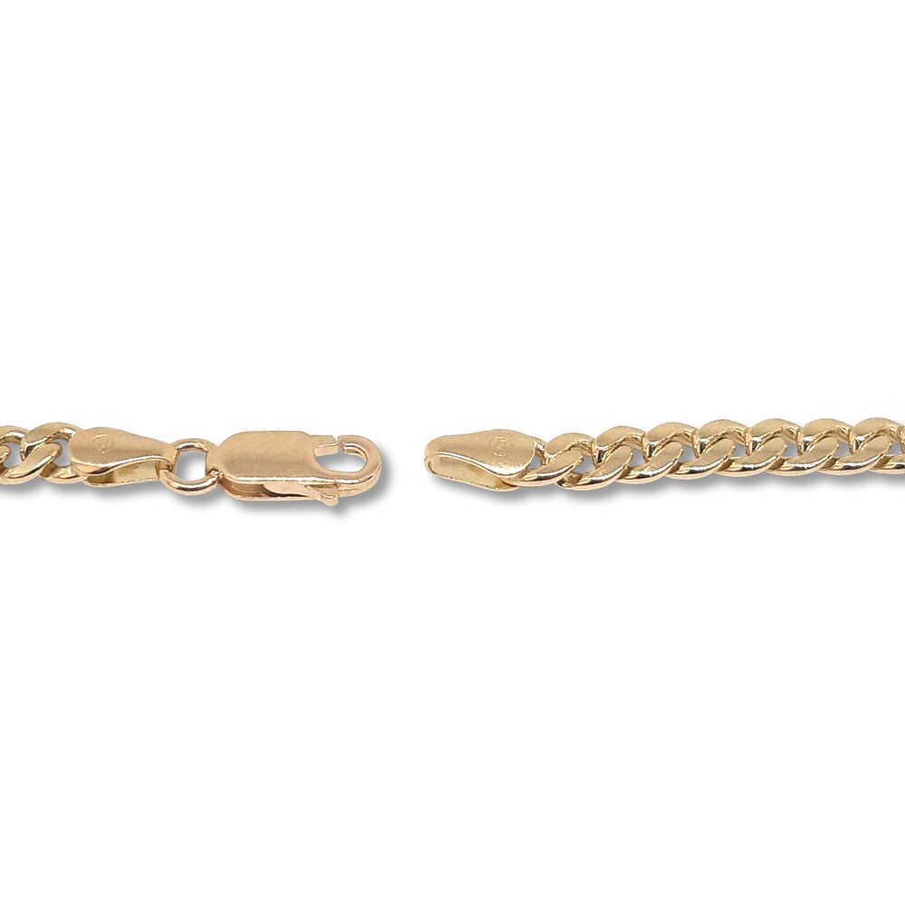 Cuban Link Necklace 14K Yellow Gold 20\" JXPpLG63