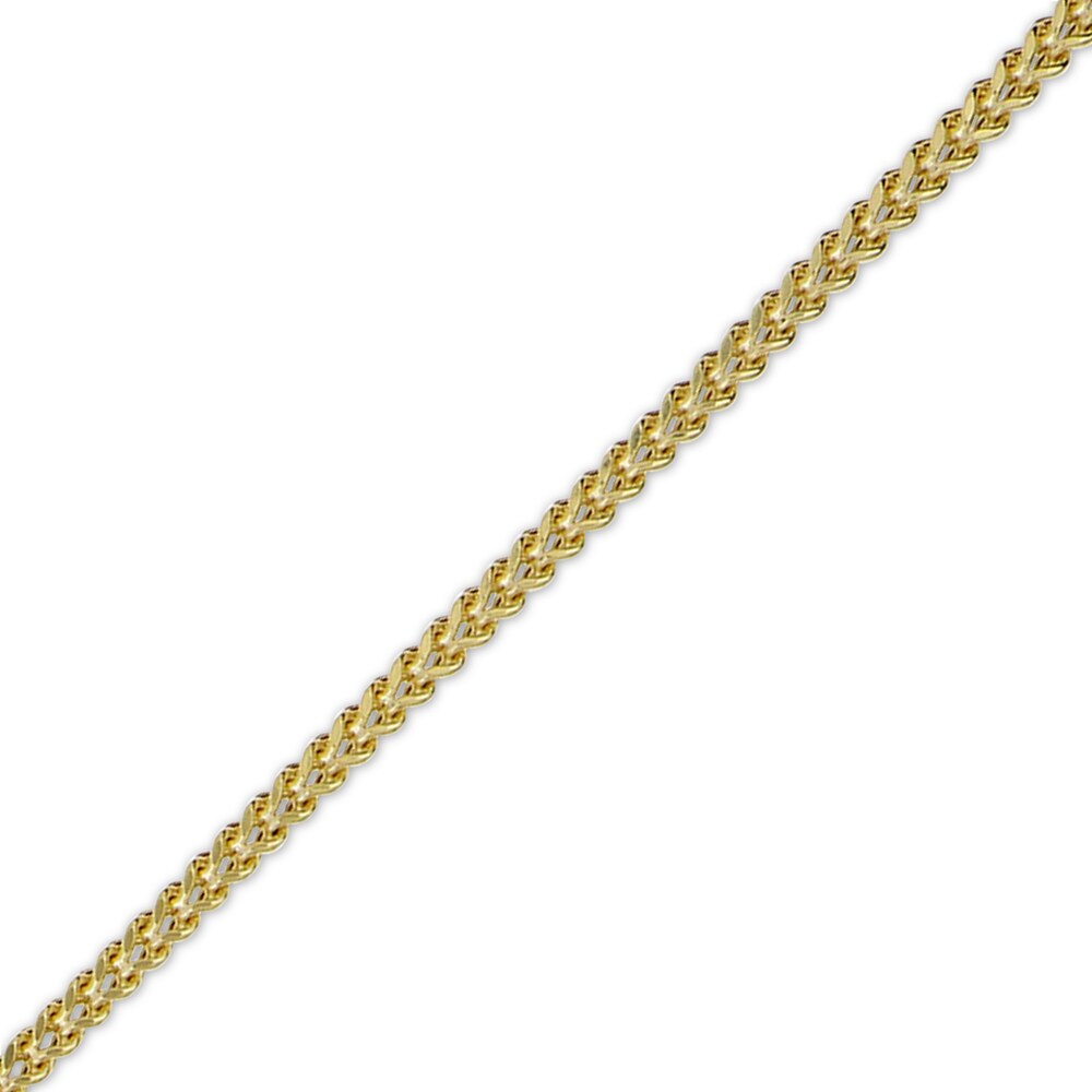 Franco Chain Necklace 14K Yellow Gold UZ2lYGRj