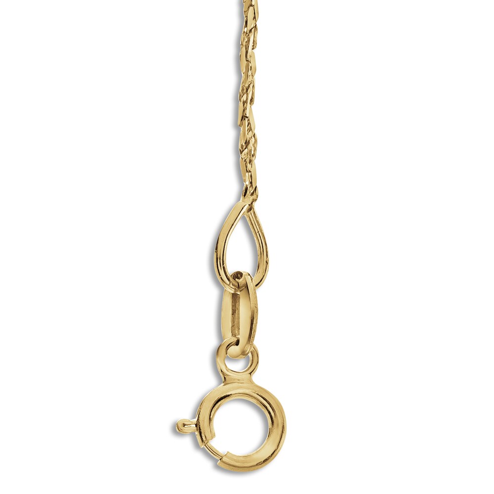 Tornado Chain Necklace 14K Yellow Gold 20\" Length h6FwPpmh