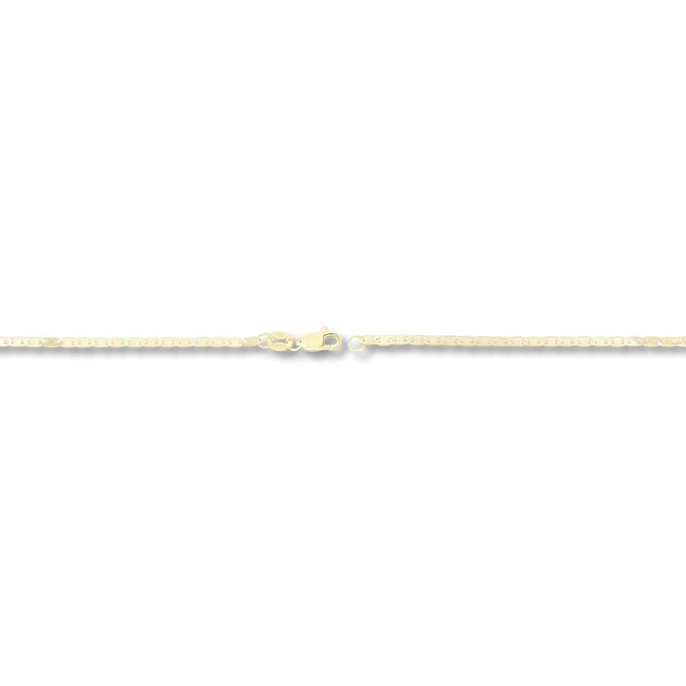 Mariner Chain Necklace 14K Yellow Gold 18\" hoyyjGur