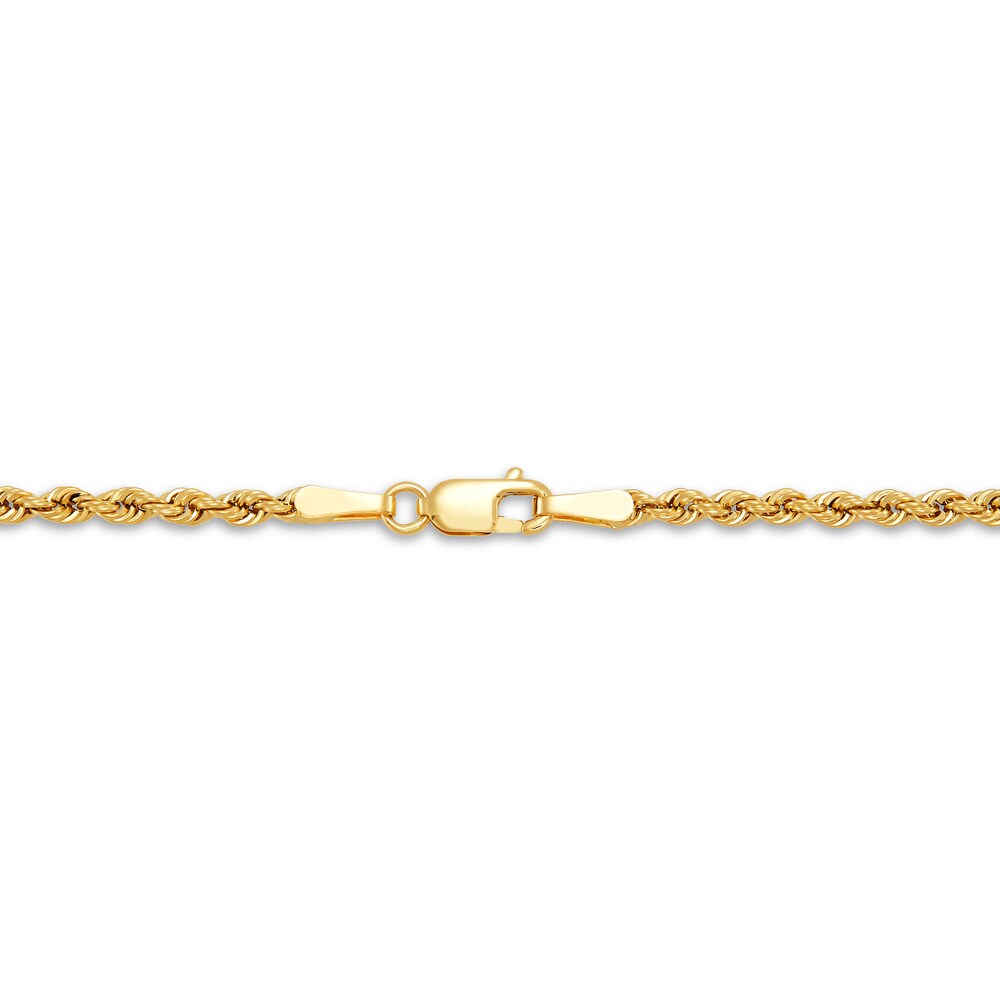 Rope Necklace 10K Yellow Gold lZ8NyCmF
