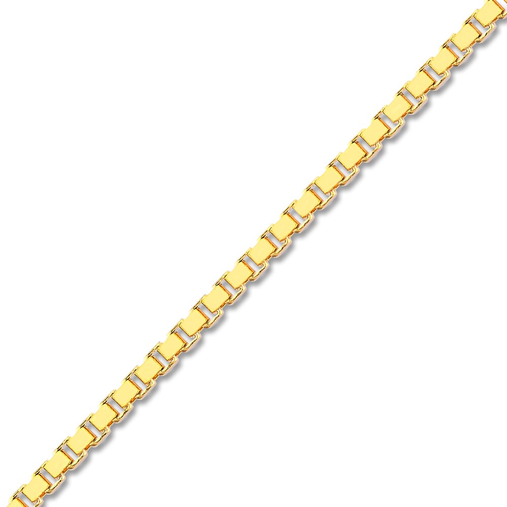 Box Chain 14K Yellow Gold 16\" Length o7vliHyR