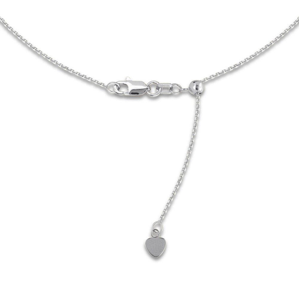 Beaded Texture Choker Necklace 14K White Gold 16\" Adjustable qLXGPlVO