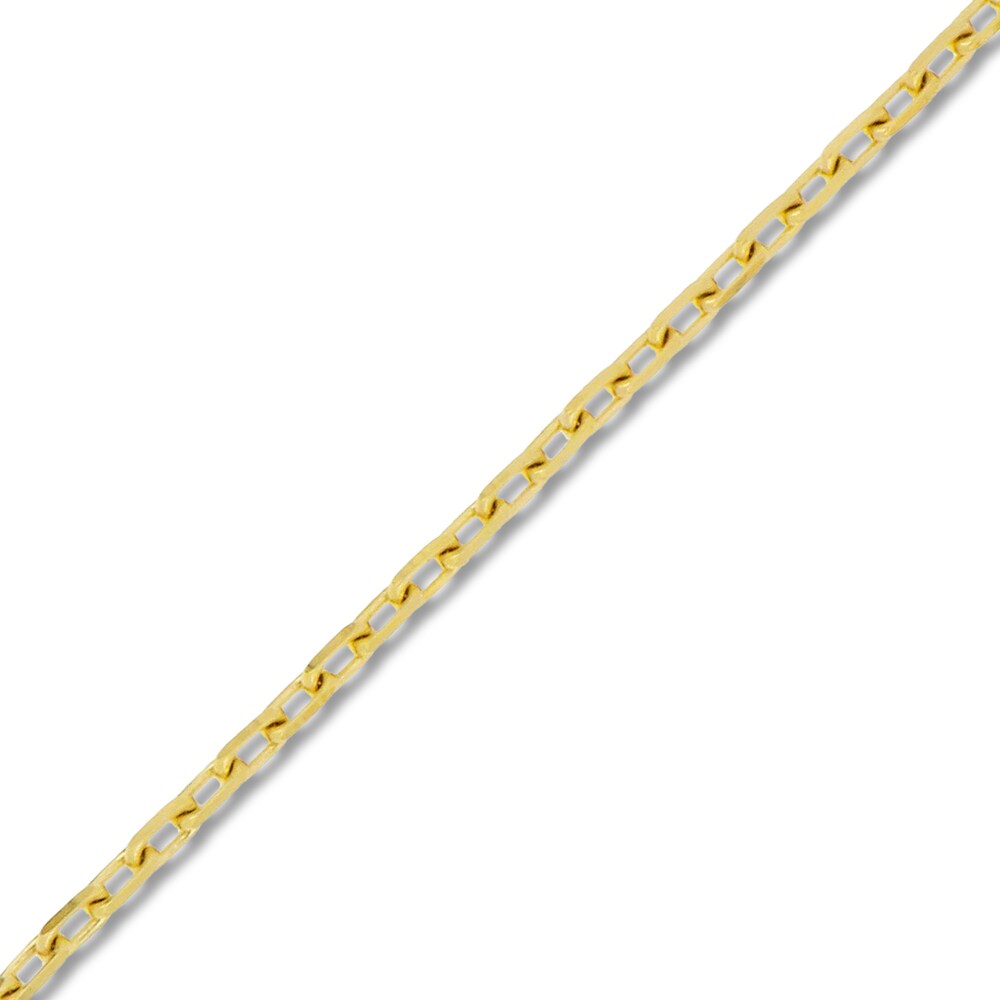 Cable Chain Necklace 14K Yellow Gold 22\" v3lujvuN