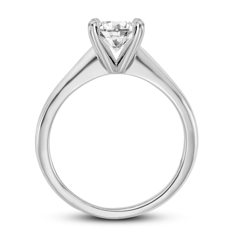 Diamond Engagement Ring 1 ct tw Round 14K White Gold (I1/I) 26RVQd9W