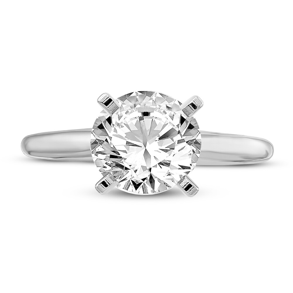 Diamond Engagement Ring 1 ct tw Round 14K White Gold (I1/I) 26RVQd9W