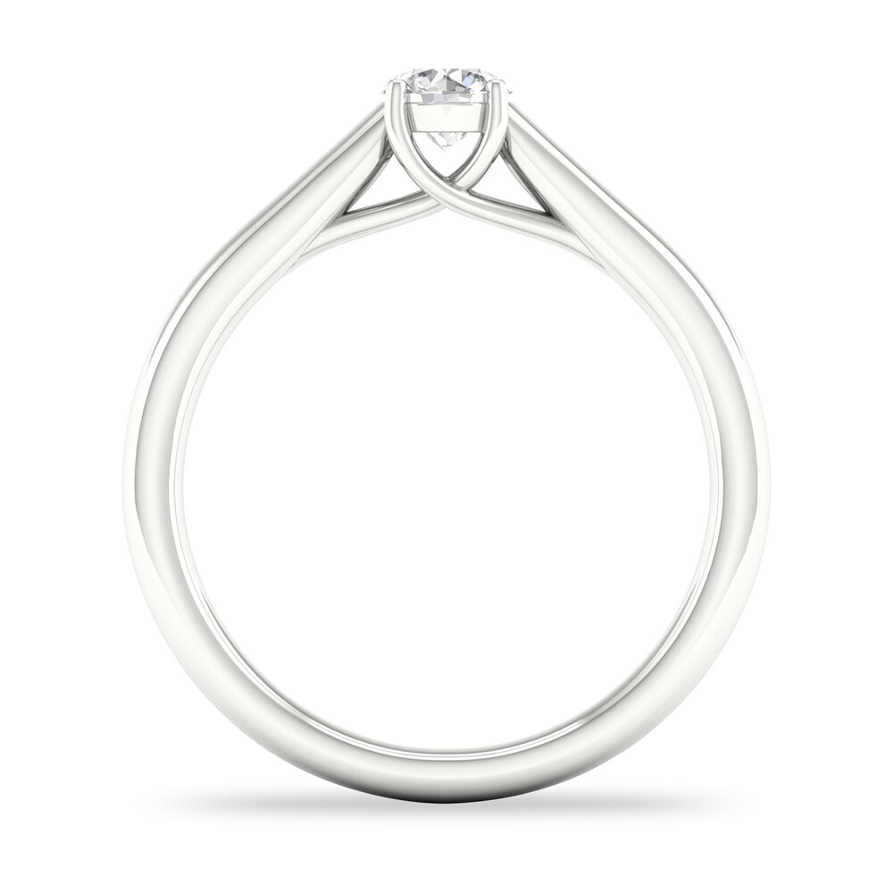 Diamond Solitaire Ring 1/3 ct tw Round-cut 14K White Gold (SI2/I) 34fcPkP1