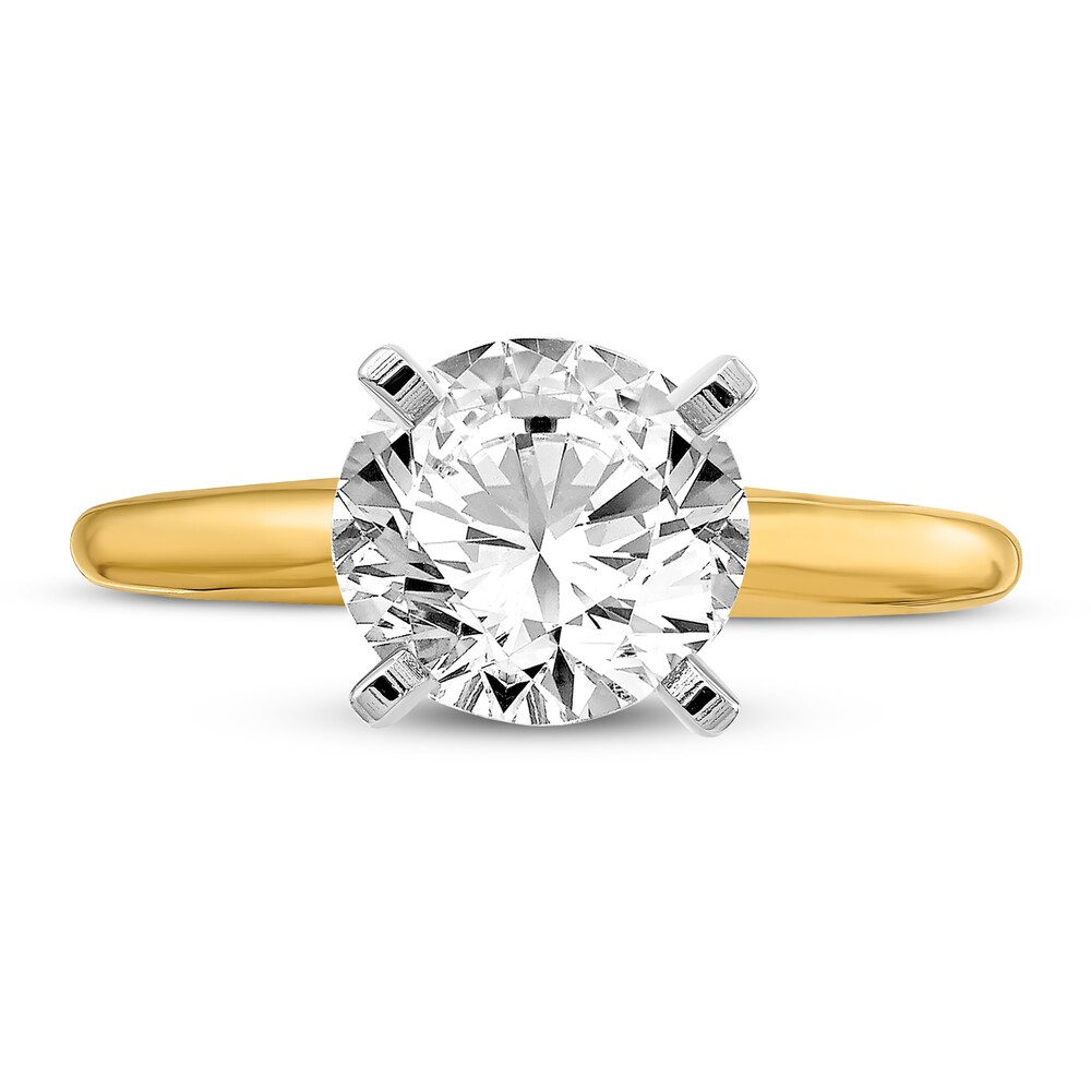 Diamond Engagement Ring 1 ct tw Round 14K Two-Tone Gold (I1/I) 3N5lQXlF