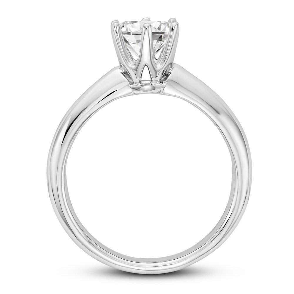 Diamond Solitaire Engagement Ring 3/4 ct tw Round 14K White Gold (I1/I) 5icvRNfz