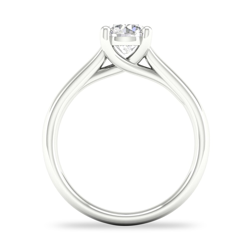 Diamond Solitaire Ring 1 ct tw Round-cut Platinum (SI2/I) 6EMMMoFL