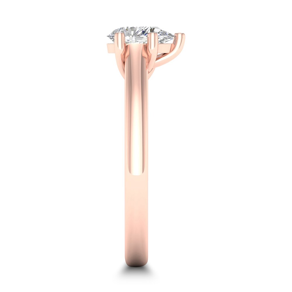 Diamond Solitaire Ring 1/2 ct tw Pear-shaped 14K Rose Gold (SI2/I) A2sWyKXW