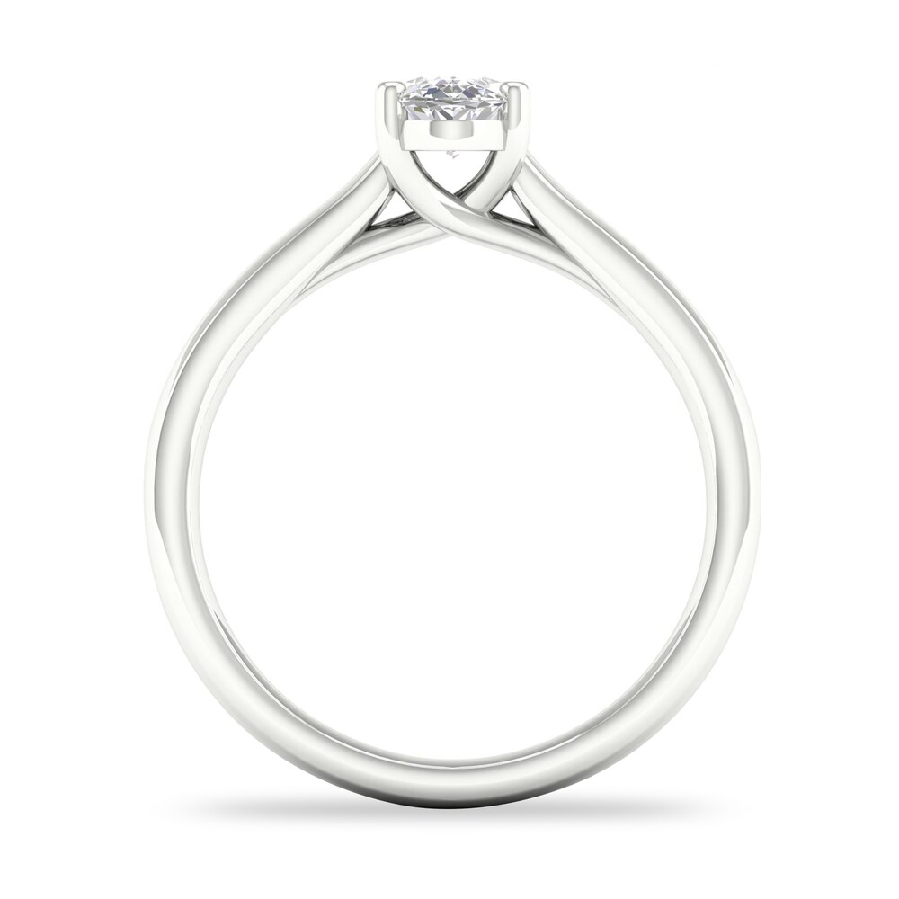 Diamond Solitaire Ring 3/4 ct tw Oval-cut Platinum (SI2/I) ASIBIhAk