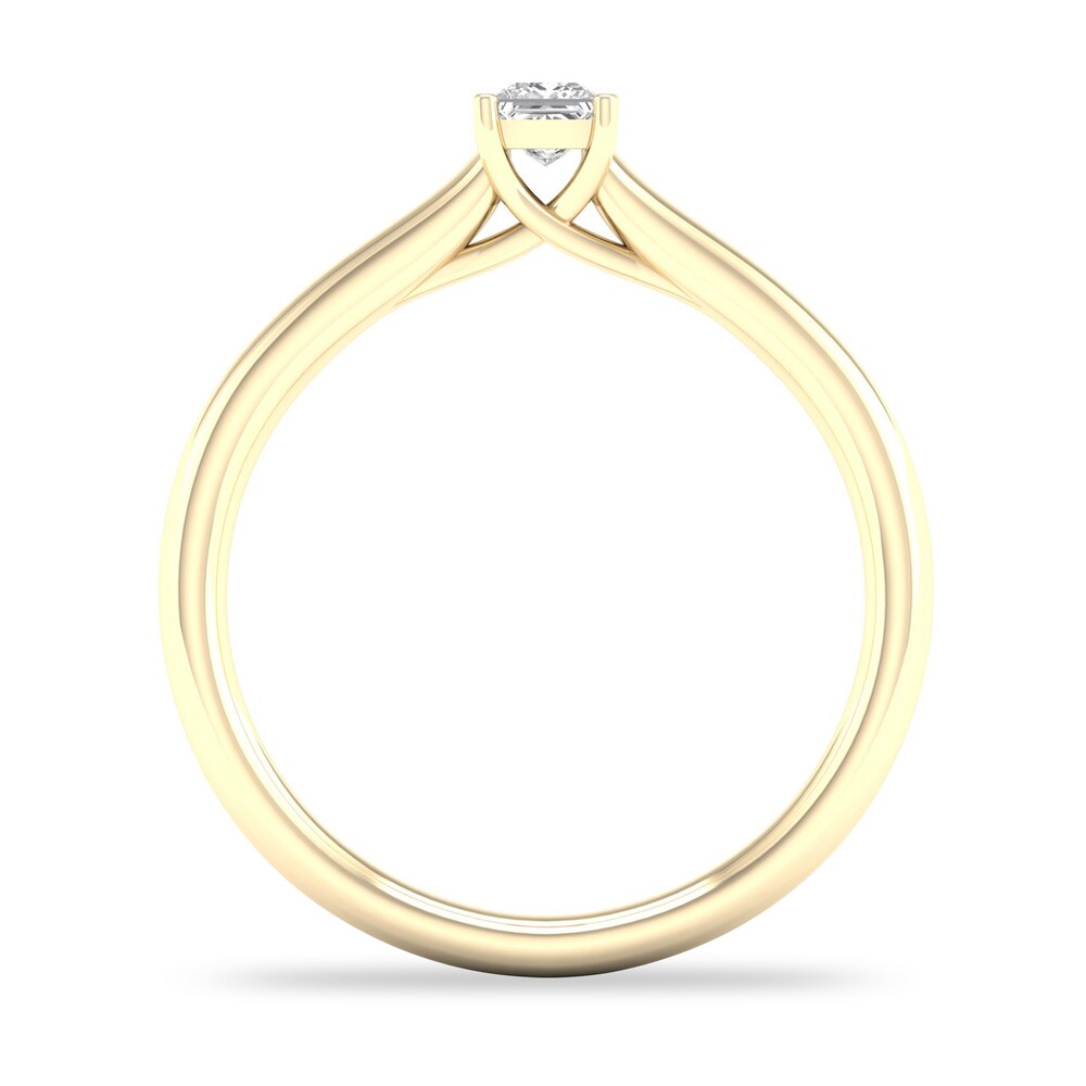 Diamond Solitaire Ring 1/6 ct tw Princess-cut 14K Yellow Gold (SI2/I) ATuaY1VS