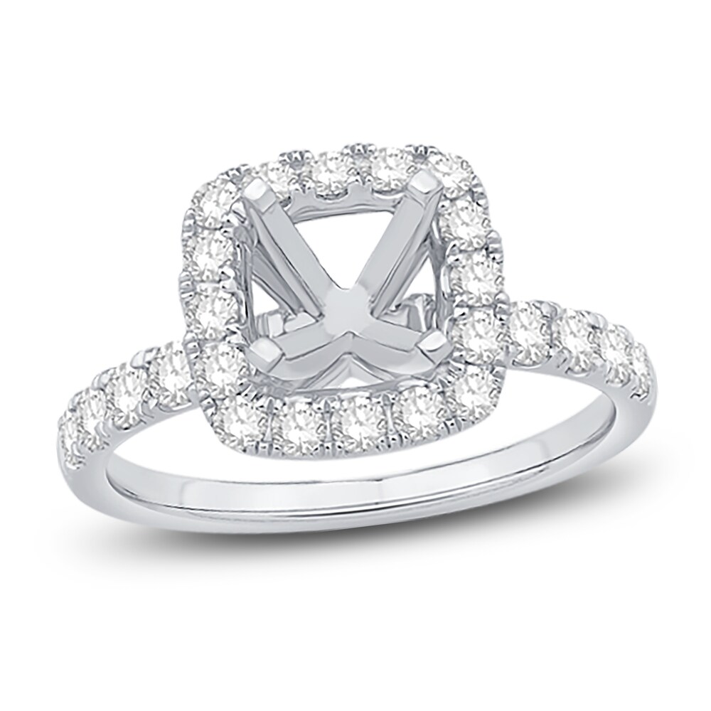 Engagement Ring 1 ct tw Round Platinum FhiB5PcP