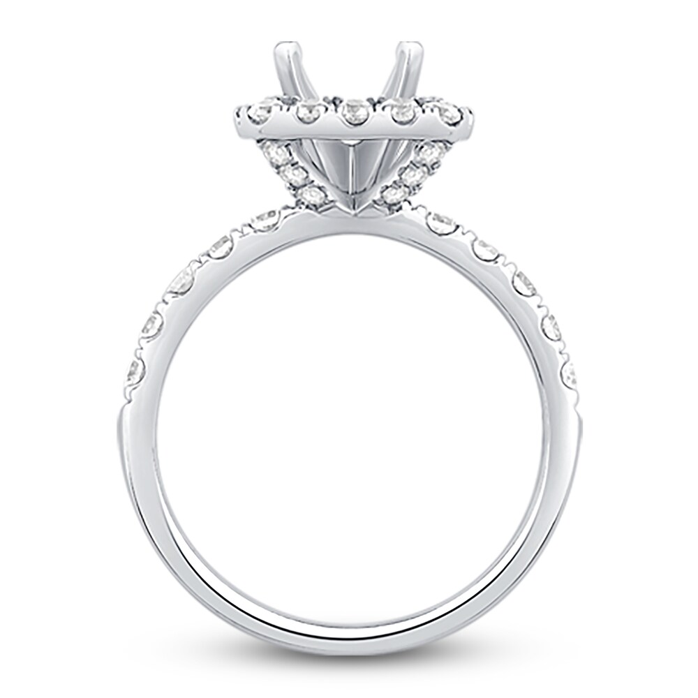 Engagement Ring 1 ct tw Round Platinum FhiB5PcP